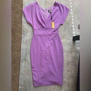 Fitted Midi Pencil Dress